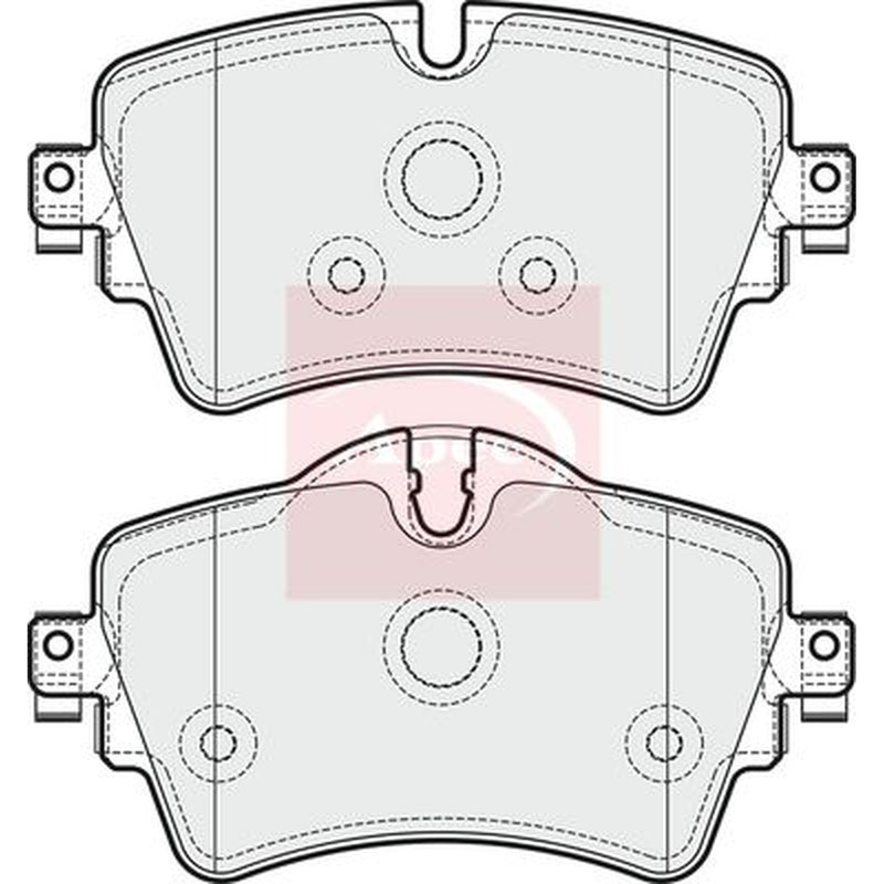 Apec Front Brake Pad Set PAD2030
