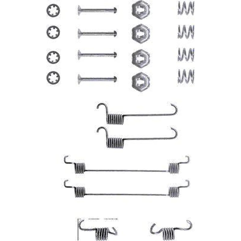 Textar Brake Shoe Accessory Kit Rear 97004600