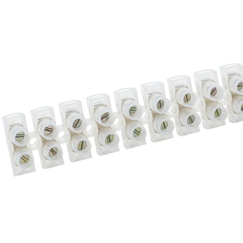 Masterplug Connector Strips 2.5A 12W (Pack 10) - TS2.5/12/10-01