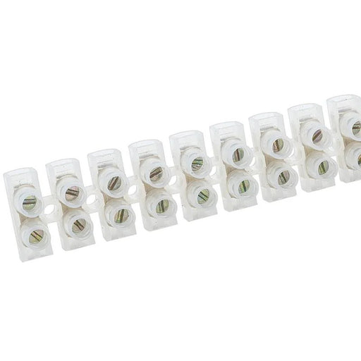 Masterplug Connector Strips 2.5A 12W (Pack 10) - TS2.5/12/10-01