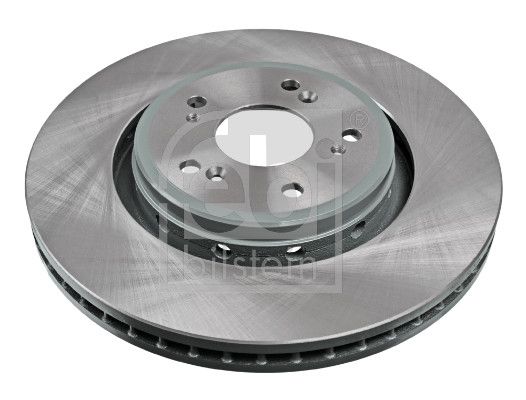 Febi 2 x Brake Disc Set Internally Vented Front