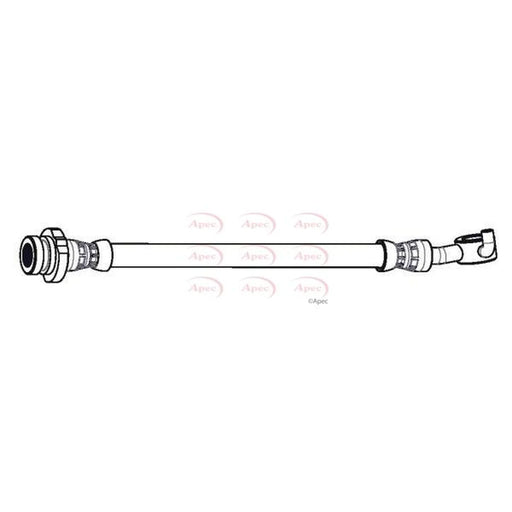 Apec Brake Hydraulic Hose Line Rear Right HOS4488