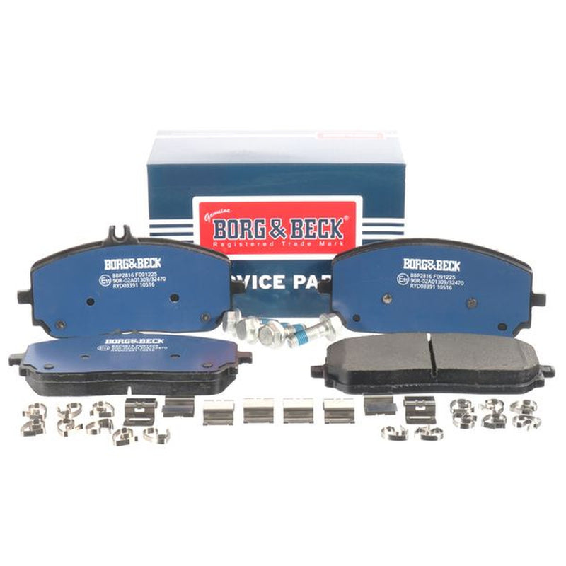 Borg & Beck 4 x Front Brake Pad Set BBP2816