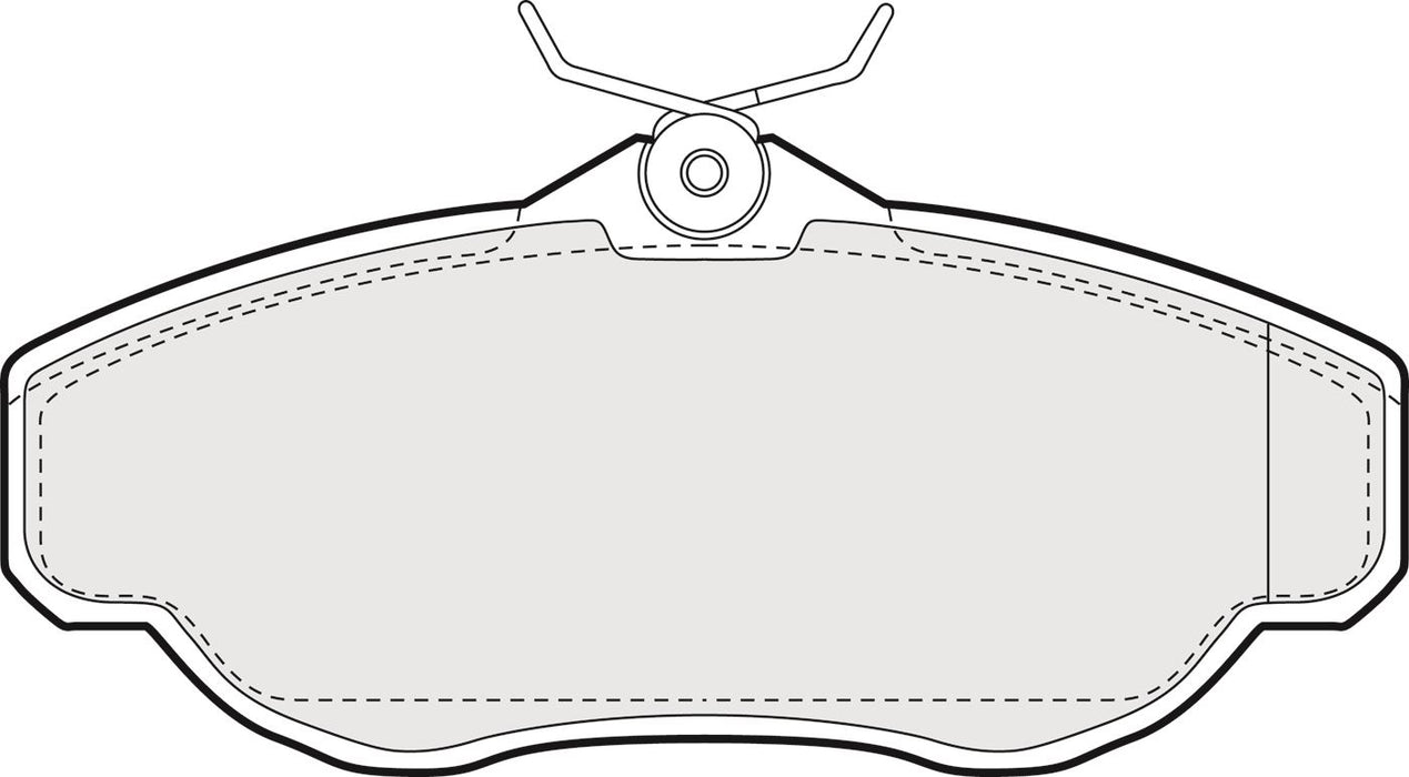 Apec Brake Pads Front Fits Land Rover Discovery Range Brand - Town Parts