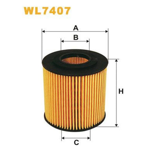 WIX Engine Oil Filter WL7407