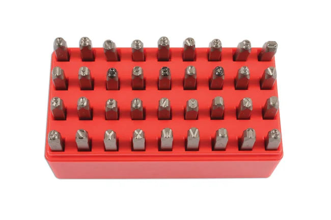 Laser Tools Letter and Number Punch Set - PL