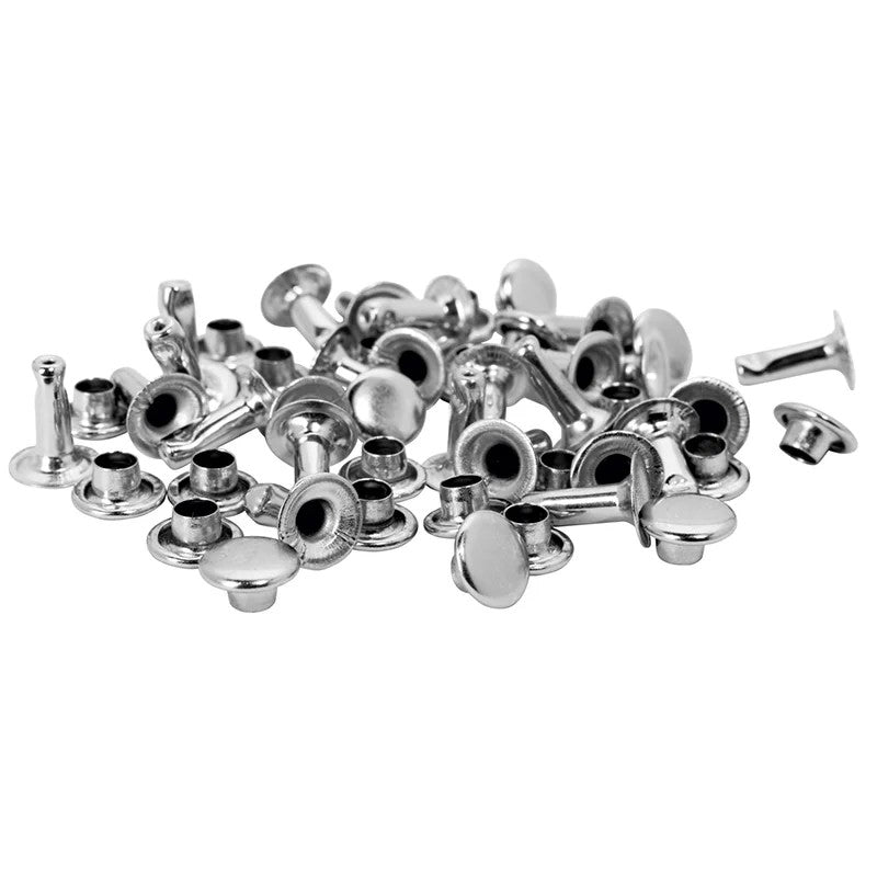 Rapid Tubular Rivets 7 x 3 x 9mm Cap 3 x 7mm (Pack 25) - 5000414