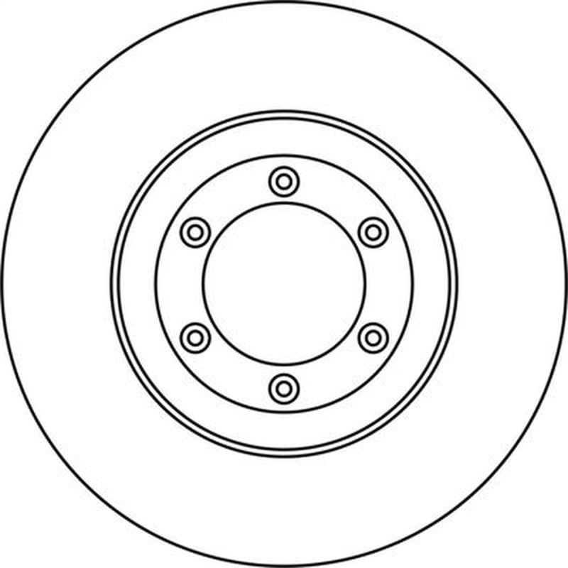 Abtex 2 x Vented Front Brake Discs BD2008V