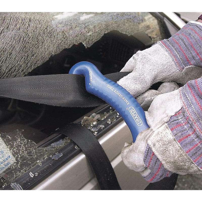 Draper EHC Emergency Hammer & Cutter - Essential Safety Tool