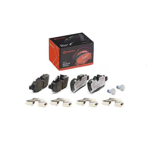 Brembo 4 x Rear Brake Pad Set P06052X