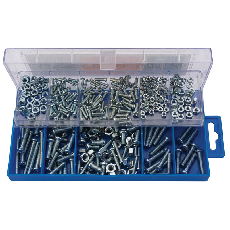 Draper Panhead Screw and Nut Assortment 366 Pieces