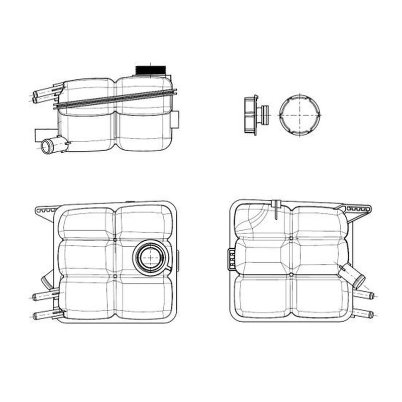 NRF Coolant Expansion Tank 454015