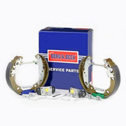 Borg & Beck Brake Shoe Set Axle Kit BBS1038K
