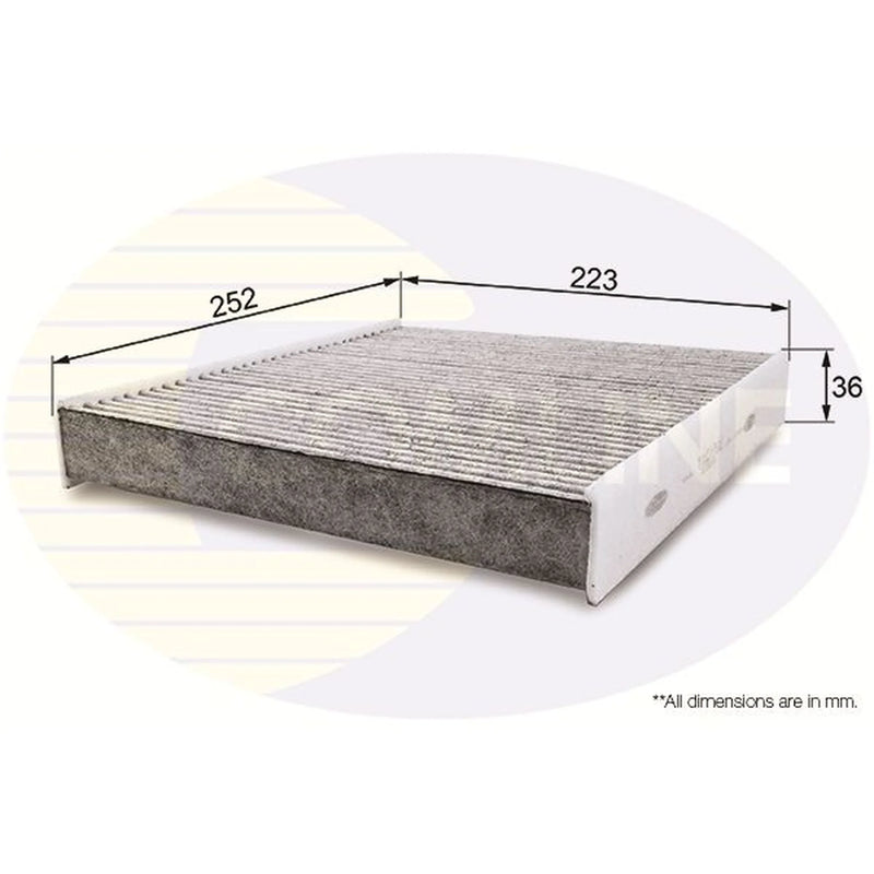 Comline Cabin Air Filter (Pollen Filter) EKF332A