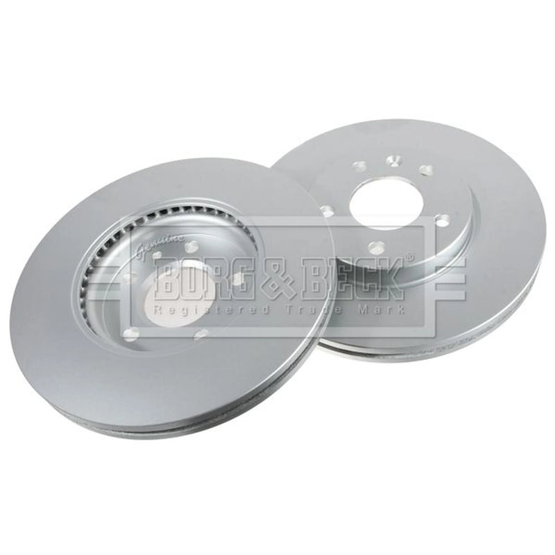 Borg & Beck 2 x Front Brake Discs BBD4797