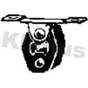 Klarius Exhaust System Mount Rubber 420598