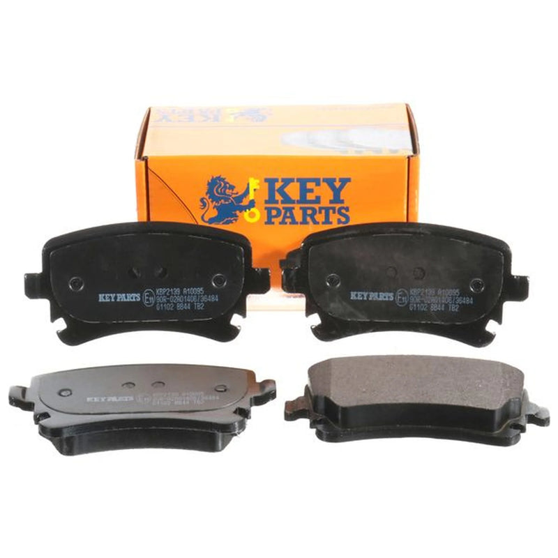 Key Parts 4 x Rear Brake Pad Set KBP2139