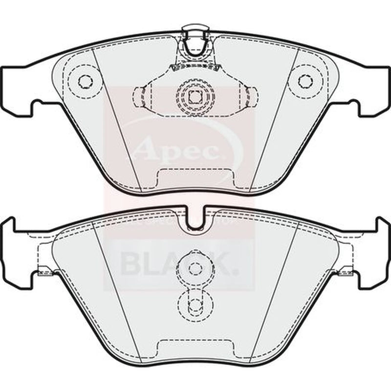 Apec Front Brake Pad Set PAD1991B