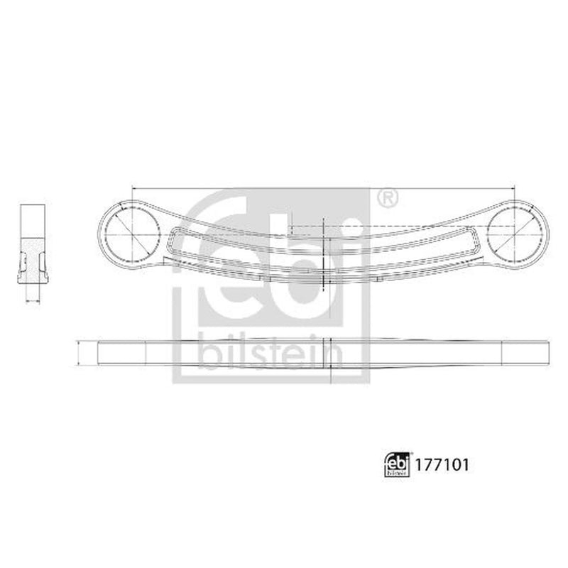 Febi Control/Trailing Arm Front 177101