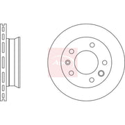 Apec 2 x Vented Front Brake Discs DSK771
