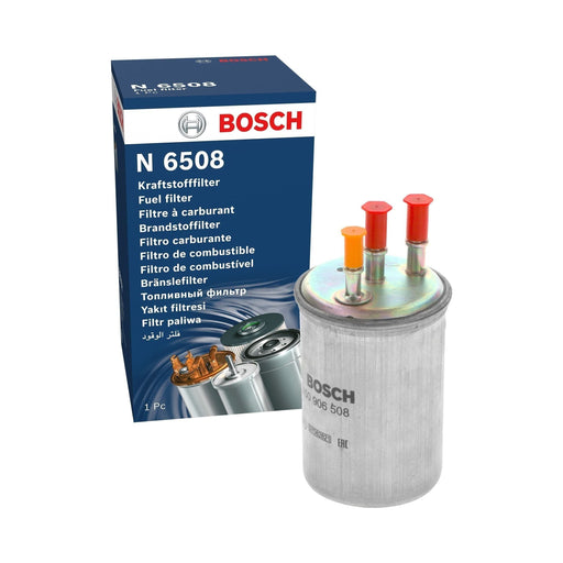 Bosch Car Fuel Filter N6508 Fits Ford Transit Connect Tdci - 1.8 - 02-13 0450906 Bosch  - Town Parts