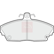 Apec Front Brake Pad Set PAD1437