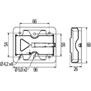 Hella Tail Light / Lamp LED Right 2VA 980 720-001