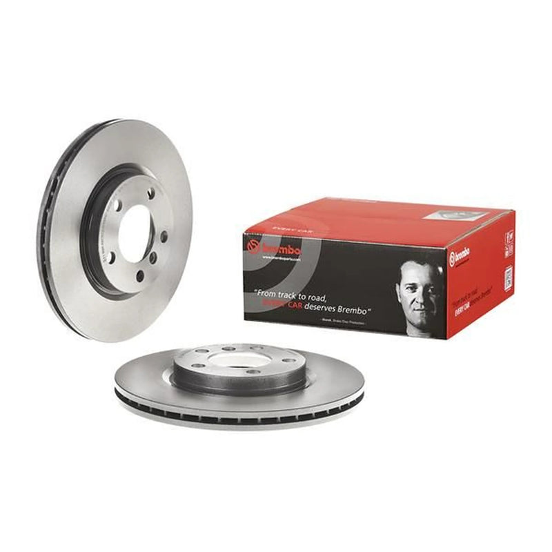 Brembo 2 x Internally Vented Front Brake Discs 09.B638.11