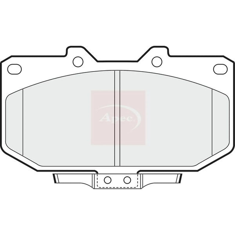 Apec Front Brake Pad Set PAD698