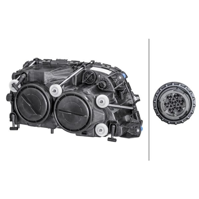 Hella Headlight Headlamp PY21W Left 1EH 009 513-331