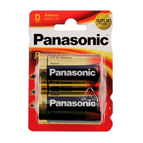 Panasonic Pro Power D Cell Battery 2pc x 12 - CPL