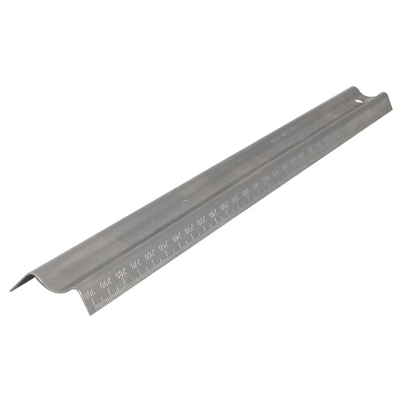 Maun Metal Safety Rule Imperial 12in - 1773-012