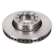 Febi 2 x Internally Vented Front Brake Discs 101732