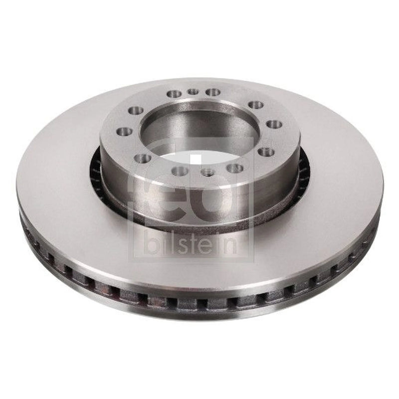 Febi 2 x Internally Vented Front Brake Discs 101732