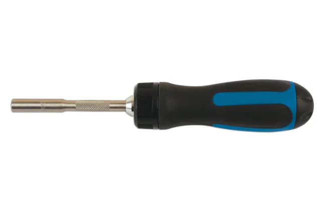 Laser Tools Ratchet Screwdriver & 10 Bits - PL