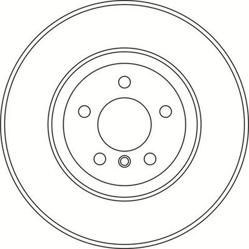 Abtex 2 x Vented Front Brake Discs BD1905V