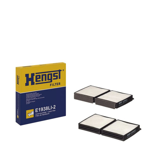 Hengst Cabin Air Filter (Pollen Filter) E1938LI-2