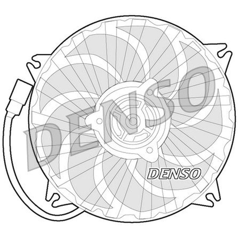 Denso Engine Cooling Fan DER21017