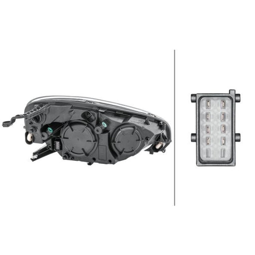 Hella Headlight Headlamp W21/5W Left 1EH 354 811-011