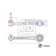 Febi Control/Trailing Arm Front 178265