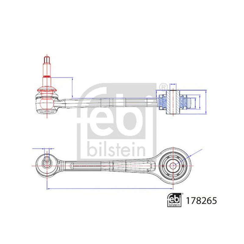 Febi Control/Trailing Arm Front 178265