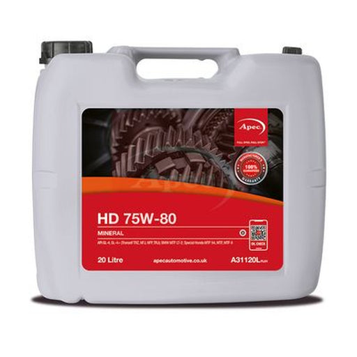 Apec Manual Transmission Oil 20L GL-4+ MTF LT-2 75W-85 A31120L
