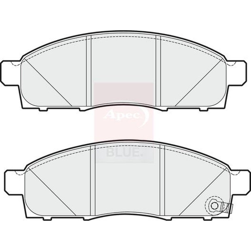 Apec Front Brake Pad Set PD3348