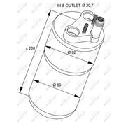 NRF Air Conditioning Dryer 33216