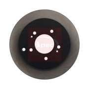 Apec 2 x Solid Rear Brake Discs DSK2126