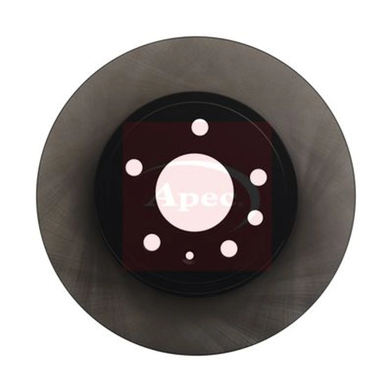 Apec 2 x Solid Rear Brake Discs DSK723