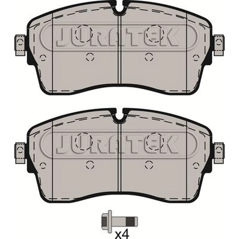 Juratek Front Brake Pad Set JCP8302