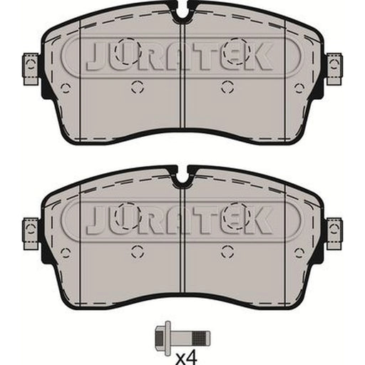 Juratek Front Brake Pad Set JCP8302