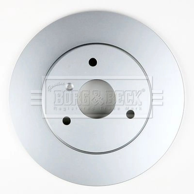 Borg & Beck 2 x Solid Front Brake Discs BBD4231