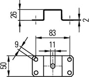 Hella 9XD 990 298-001 Holder